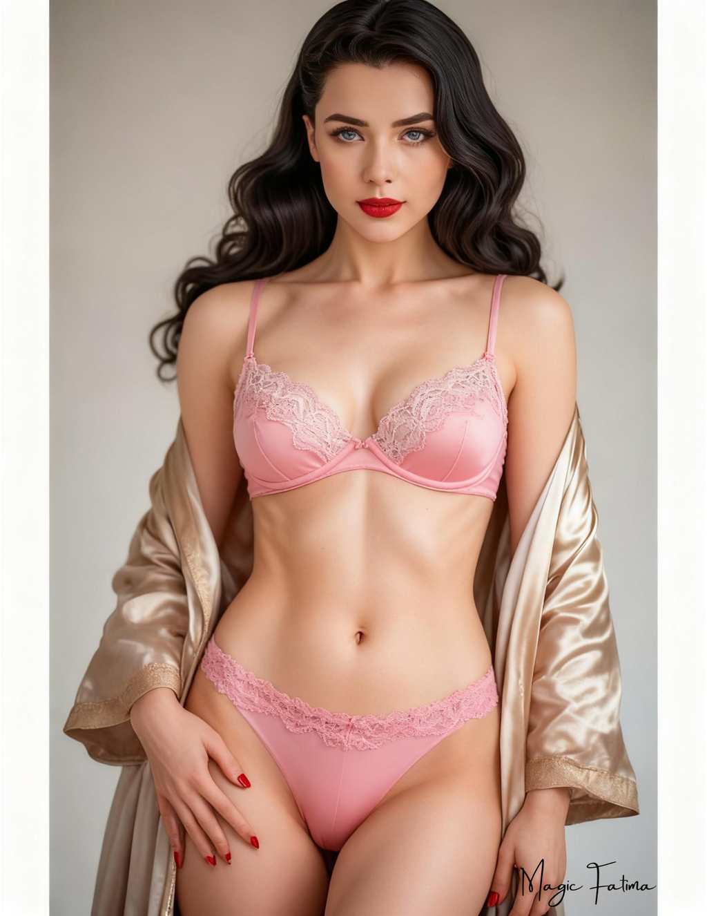 Pin-Up Female Art Print - Digital Download, Instant Access 8.5" X 11" #1014
