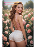 Magic Fatima's Premium Glamorous Risque Female 8.5" x 11" Ultra Glossy Art Print