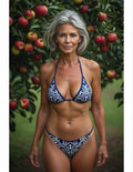 Magic Fatima's Woman Posing in an Apple Orchard 8.5" x 11" format- Bikini & Nude Versions - (Instant Digital Download)
