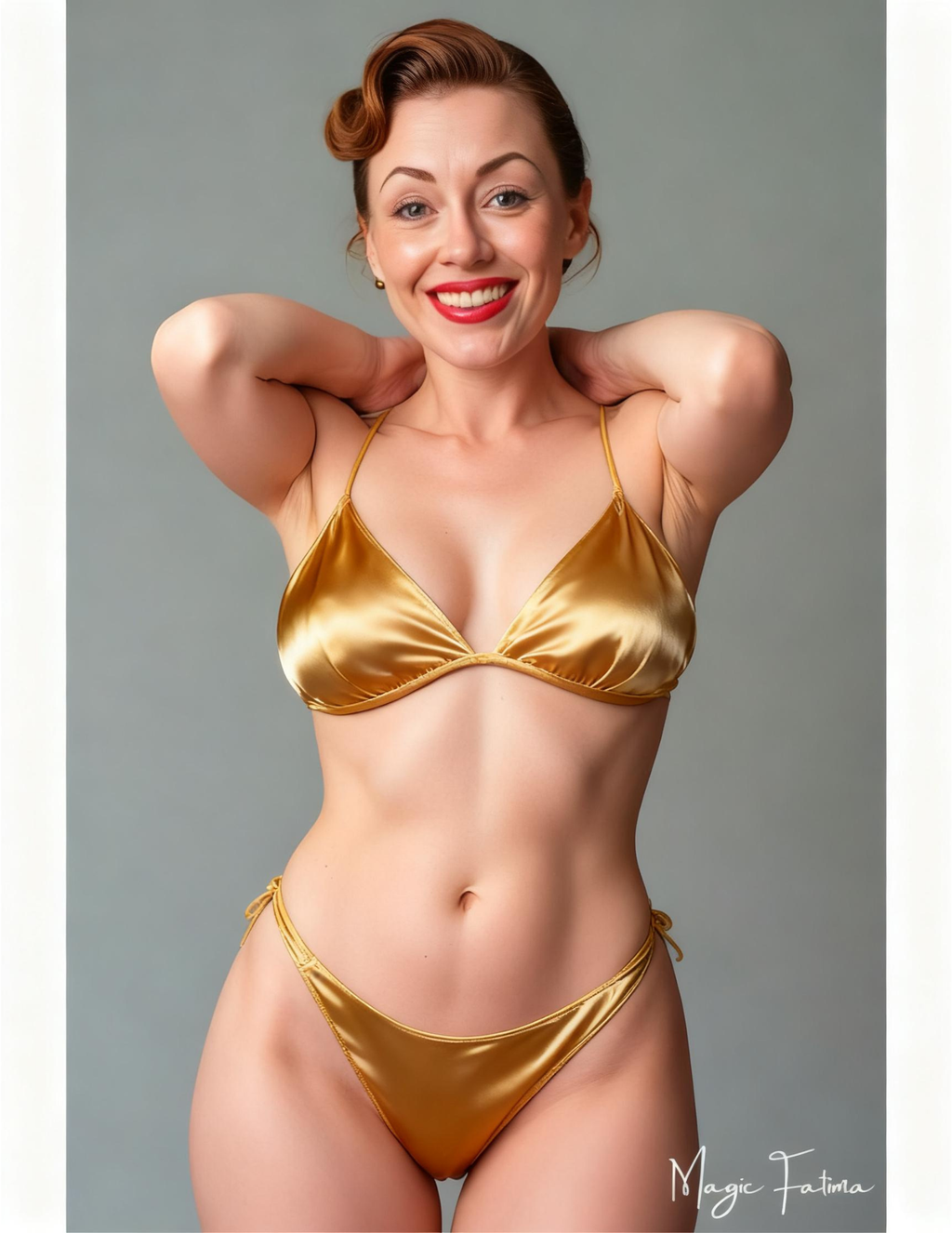 Bikini Model #001 Digital Art, Bikini & Nude Versions, Digital Download