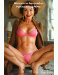Magic Fatima's Premium Glamourous Risque Female 8.5" x 11" Ultra Glossy Art Prints with Version 2 included