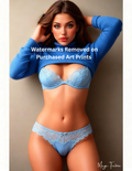 Magic Fatima's Premium Glamourous Risque Female 8.5" x 11" Ultra Glossy Art Prints with Version 2 included