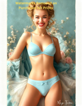 Magic Fatima's Premium Glamourous Risque Female 8.5" x 11" Ultra Glossy Art Prints with Version 2 included