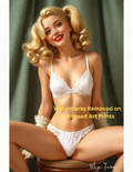 Magic Fatima's Premium Glamourous Risque Female 8.5" x 11" Ultra Glossy Art Prints with Version 2 included