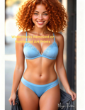 Magic Fatima's Premium Glamourous Risque Female 8.5" x 11" Ultra Glossy Art Prints with Version 2 included