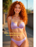Magic Fatima's Premium Glamourous Risque Female 8.5" x 11" Ultra Glossy Art Prints with Version 2 included