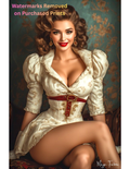 Magic Fatima's Premium Glamorous Risque Female 8.5" x 11" Ultra Glossy Art Print