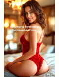 Magic Fatima's Premium Glamourous Risque Female 8.5" x 11" Ultra Glossy Art Prints with Version 2 included
