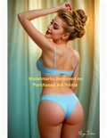 Magic Fatima's Lingerie Model 8.5" x 1" Glossy Print with Version 2 Included