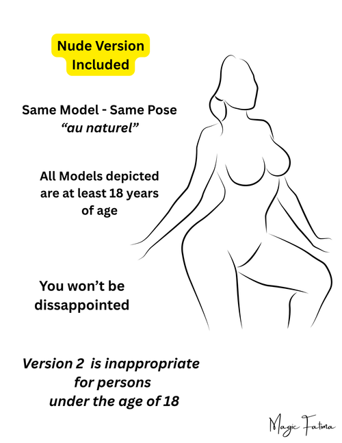 Magic Fatima 50 "Au Naturel" Bold Female Imagery" Digital Download