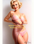 Risque Female Glamour Art Print, 8.5 x 11 Ultra Glossy