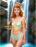 Magic Fatima's Premium Glamourous Risque Female 8.5" x 11" Ultra Glossy Art Prints with Version 2 included