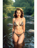 Magic Fatima's Premium Glamourous Risque Female 8.5" x 11" Ultra Glossy Art Prints with Version 2 included