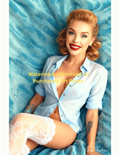 Magic Fatima's Premium Glamourous Risque Female 8.5" x 11" Ultra Glossy Art Prints with Version 2 included