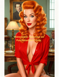 Magic Fatima's Premium Glamourous Risque Female 8.5" x 11" Ultra Glossy Art Prints with Version 2 included