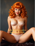 Magic Fatima's Premium Glamourous Risque Female 8.5" x 11" Ultra Glossy Art Prints with Version 2 included