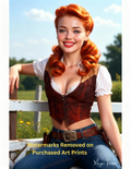 Magic Fatima's Premium Glamourous Risque Female 8.5" x 11" Ultra Glossy Art Prints with Version 2 included