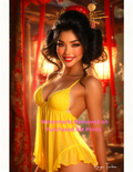 Magic Fatima's Premium Glamourous Risque Female 8.5" x 11" Ultra Glossy Art Prints with Version 2 included