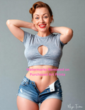 Magic Fatima's Premium Glamourous Risque Female 8.5" x 11" Ultra Glossy Art Prints with Version 2 included