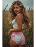 Magic Fatima's Pinup Model 8.5" x 11" Format - Digital Download