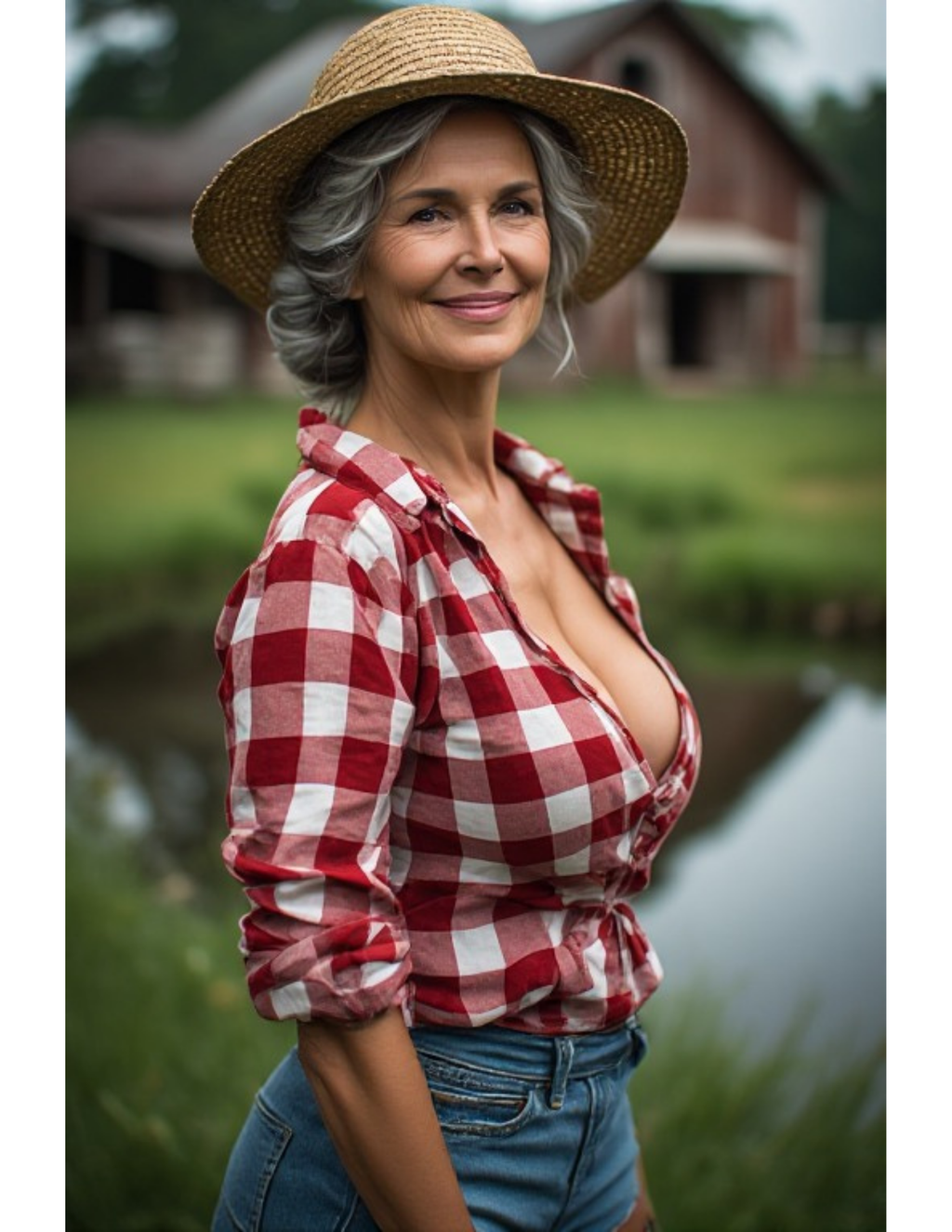 Magic Fatima's Beautiful Mature Farm Women - 63 Photo Collection - Digital Download